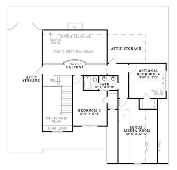 FLOOR PLAN SECOND STORY