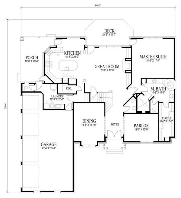 Floor Plan First Story