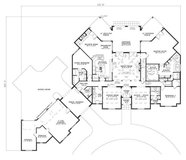Floor Plan First Story