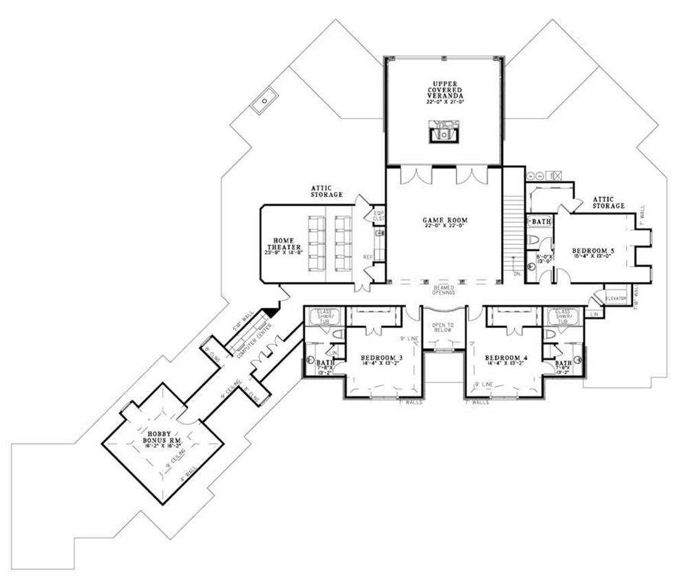 Floor Plan Second Story