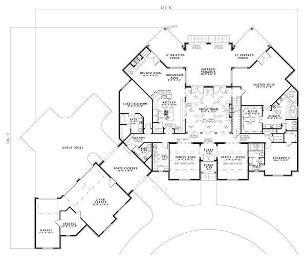 Floor Plan First Story