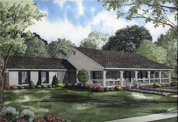 Main image for house plan # 8477