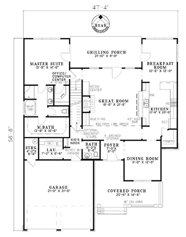 FLOOR PLAN FIRST STORY