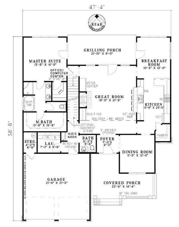 FLOOR PLAN FIRST STORY