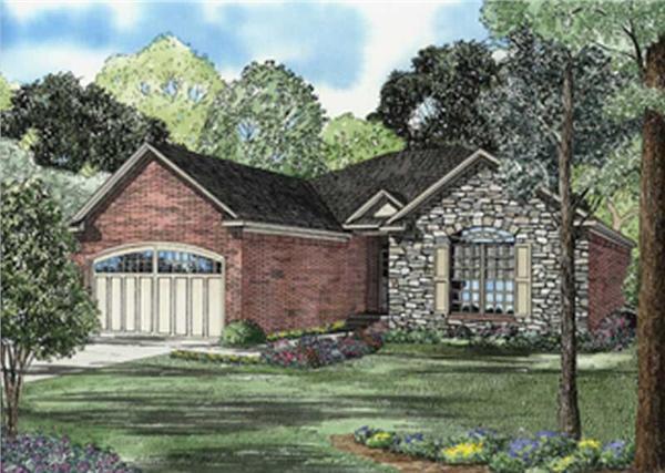 Main image for house plan # 7928