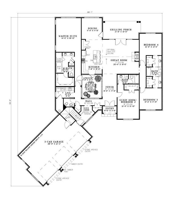 Floor Plan First Story
