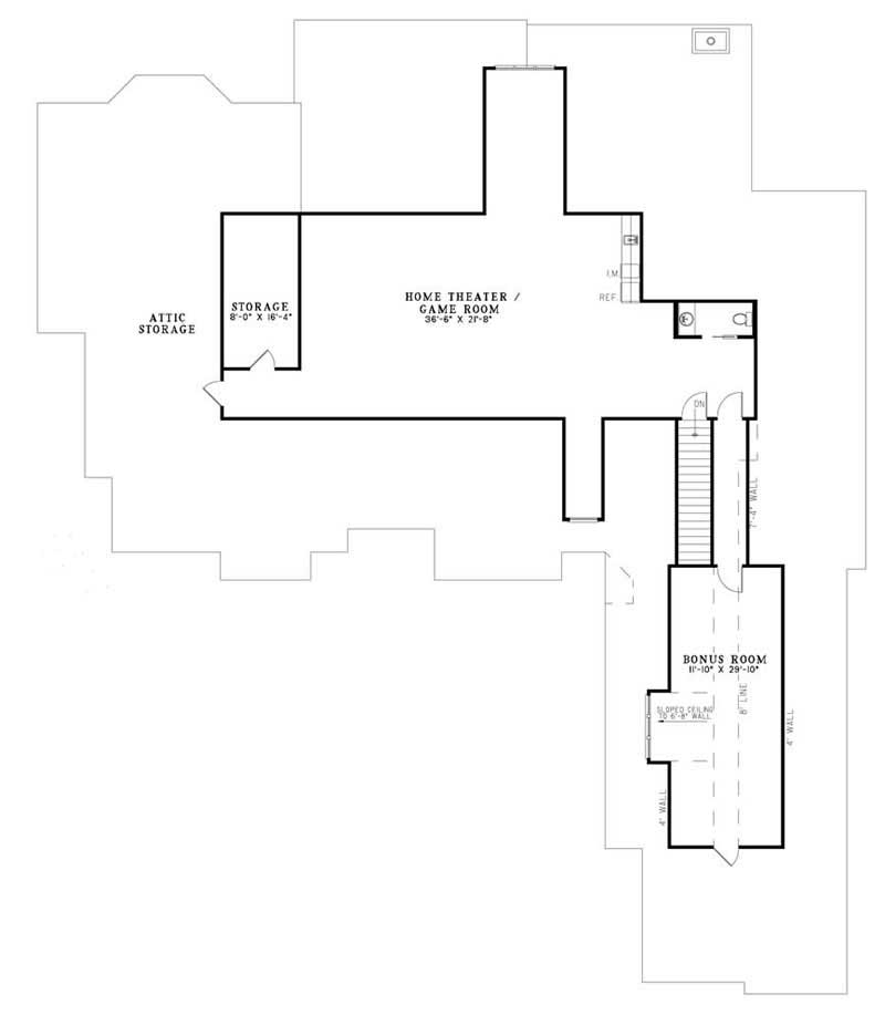 SECOND FLOOR PLAN