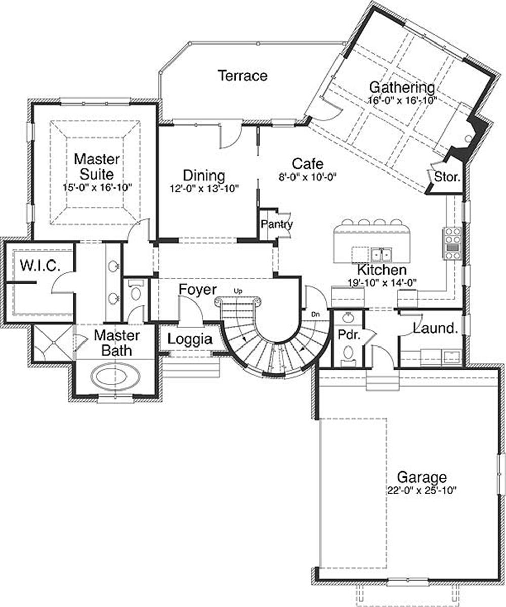 Floor Plan First Story