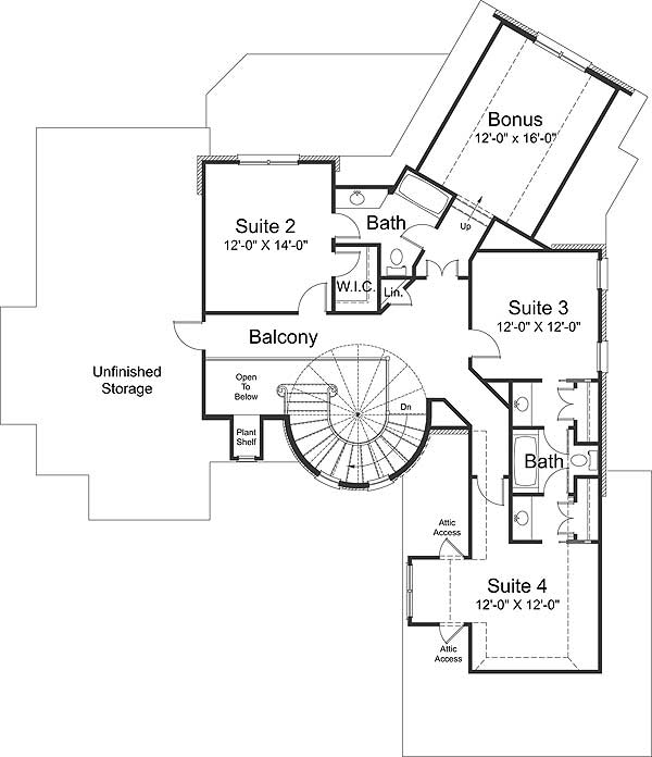 Floor Plan Second Story