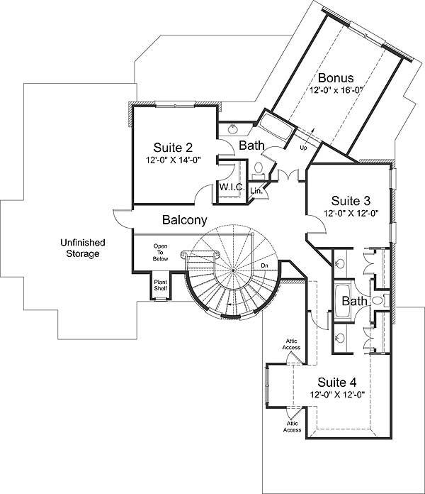 Floor Plan Second Story