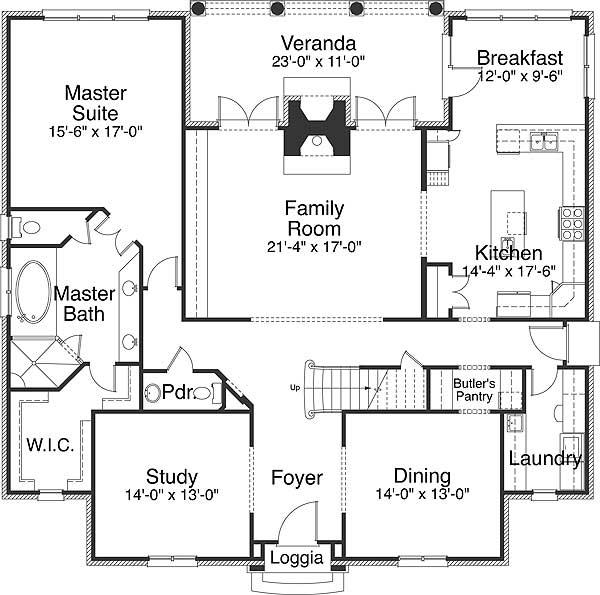 Floor Plan First Story