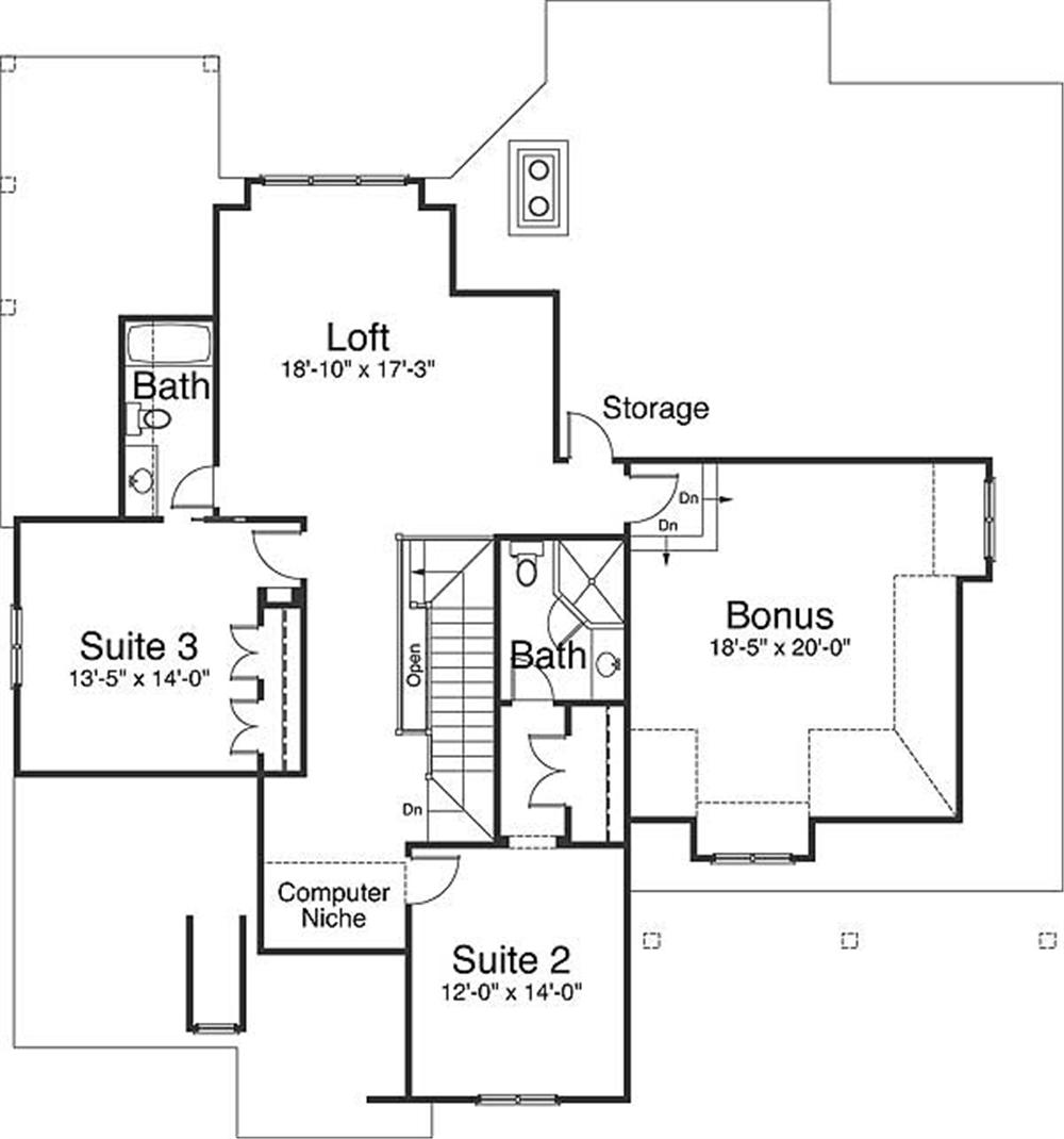 Floor Plan Second Story