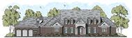 This is the front elevation for these Traditional Home Plans