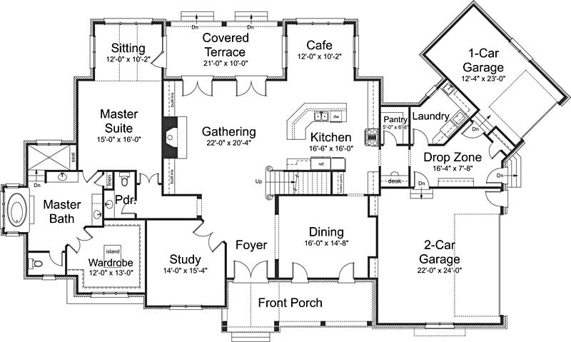 Floor Plan First Story
