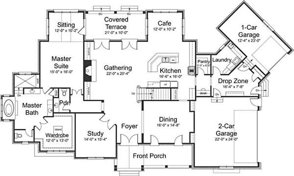 Floor Plan First Story