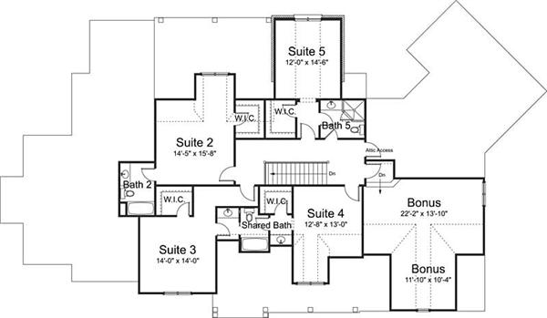 Floor Plan Second Story