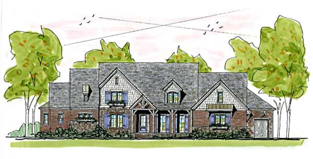 Home Plan Front Elevation