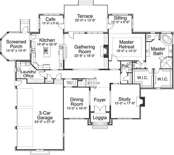 Floor Plan First Story