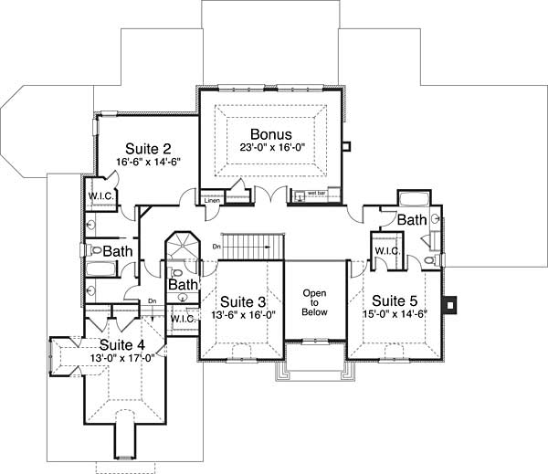 Floor Plan Second Story