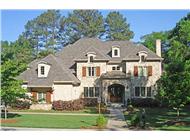 This is a color photo of these European Home Plans.