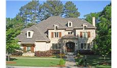This is a color photo of these European Home Plans.