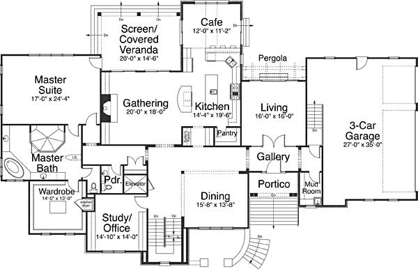 Floor Plan First Story