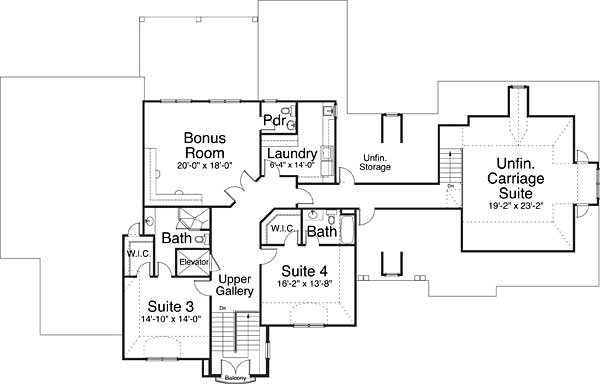 Floor Plan Second Story