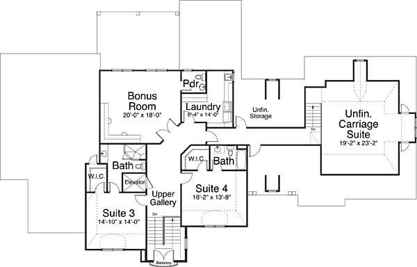 Floor Plan Second Story