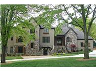 This is the front elevation for these Luxury House Plans.