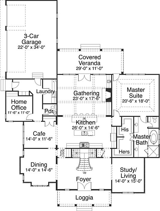 Floor Plan First Story
