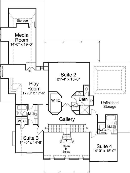Floor Plan Second Story