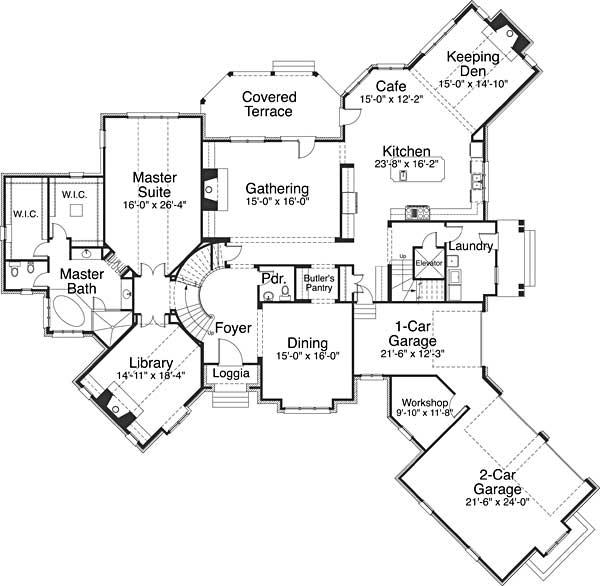 Floor Plan First Story