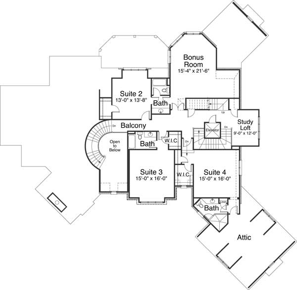 Floor Plan Second Story