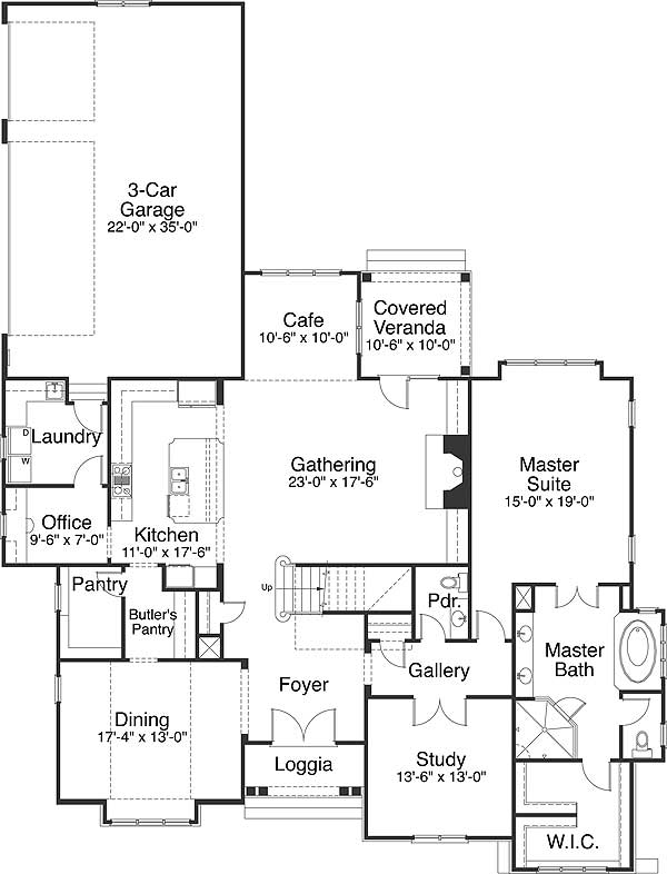 Floor Plan First Story