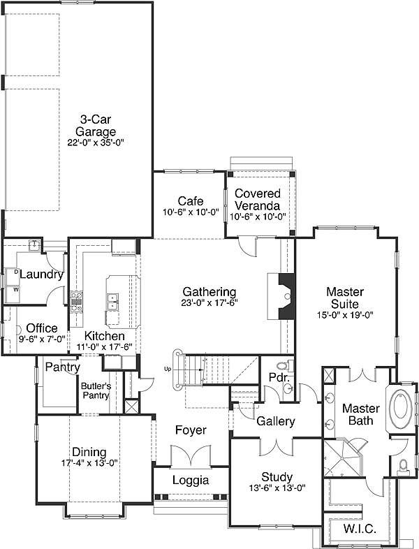Floor Plan First Story