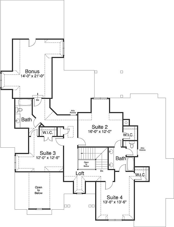 Floor Plan Second Story
