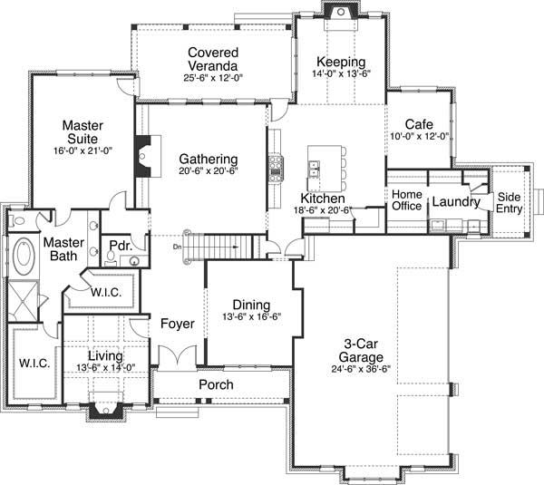 Floor Plan First Story