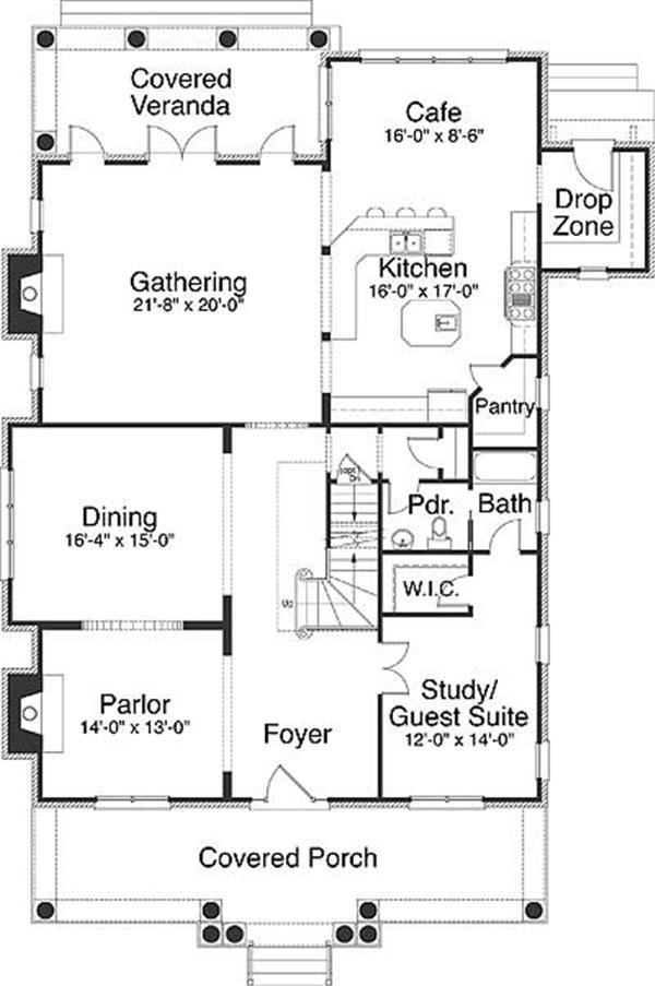 Floor Plan First Story