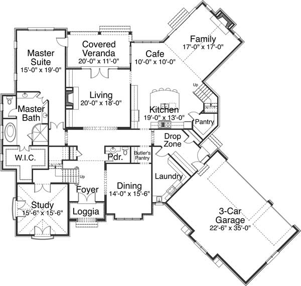 Floor Plan First Story