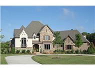 This is a color photo for these European Home Plans.