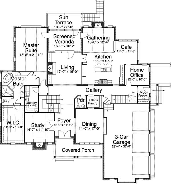 Floor Plan First Story