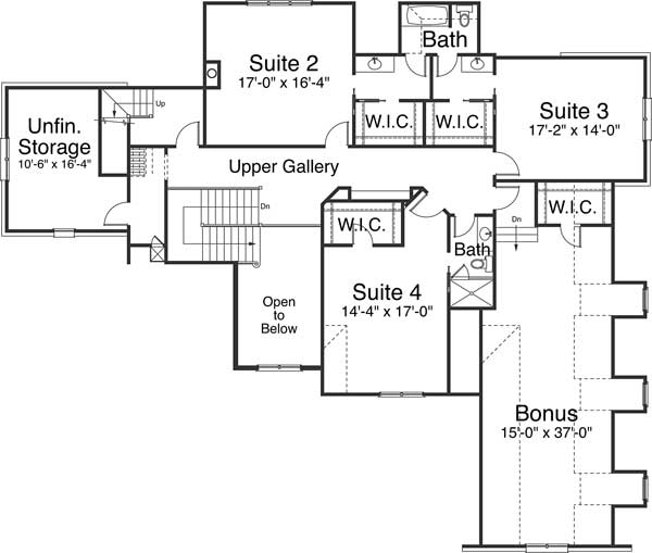 Floor Plan Second Story