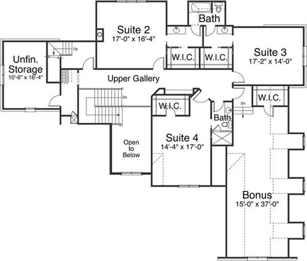 Floor Plan Second Story