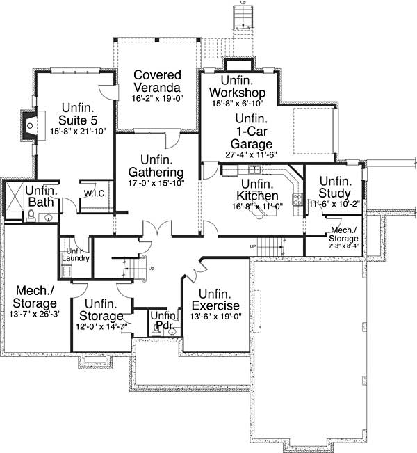Floor Plan Basement