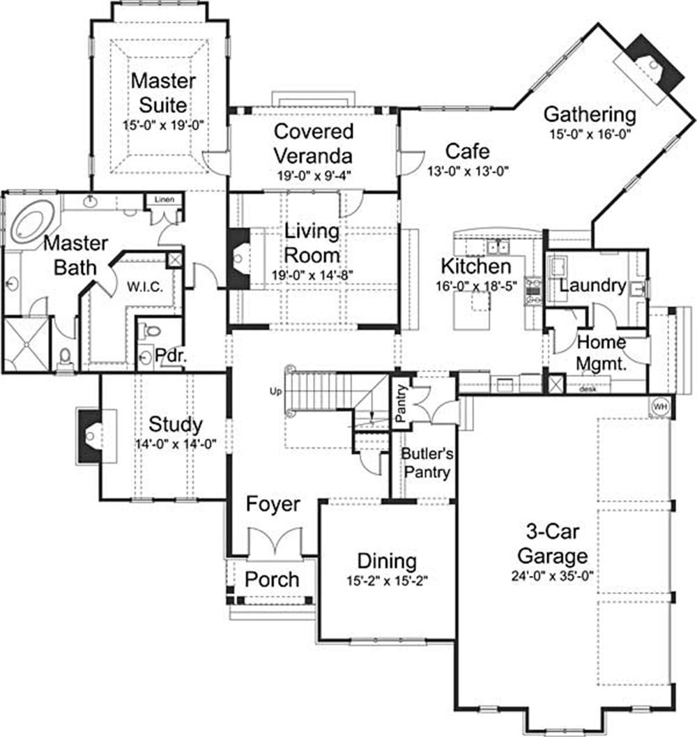 Floor Plan First Story