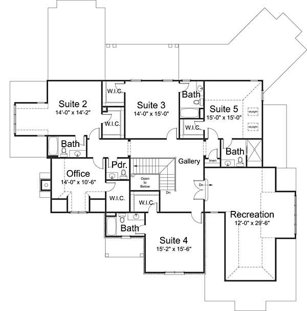 Floor Plan Second Story
