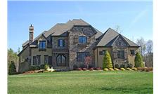This is a color photo for these Luxury European Home Plans.
