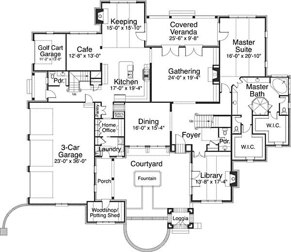 Floor Plan First Story