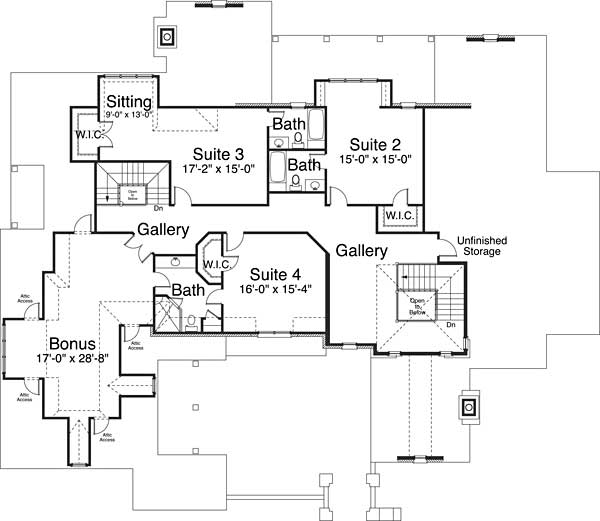 Floor Plan Second Story