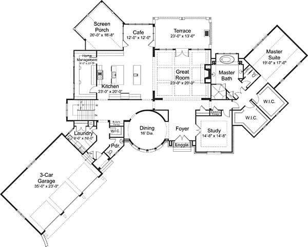 Floor Plan First Story